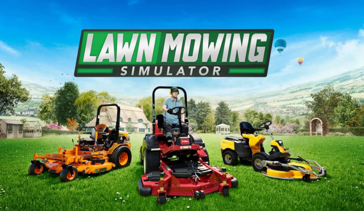 Lawn Mowing Simulator Menu