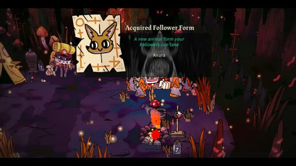 New Follower Form in Cult of the Lamb