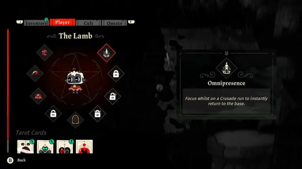 Omnipresence in Cult of the Lamb