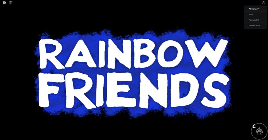 Rainbow friends title cards