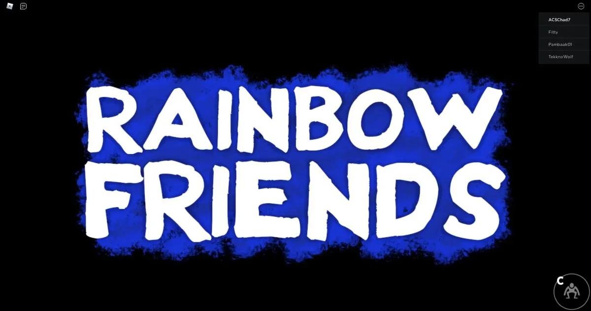 Remaking the Rainbow Friends title card (Chapter 2)