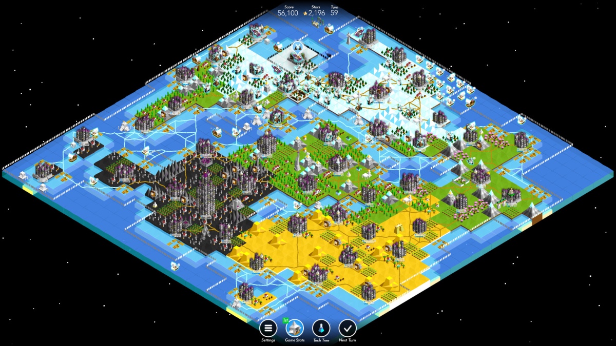 The Battle of Polytopia Map