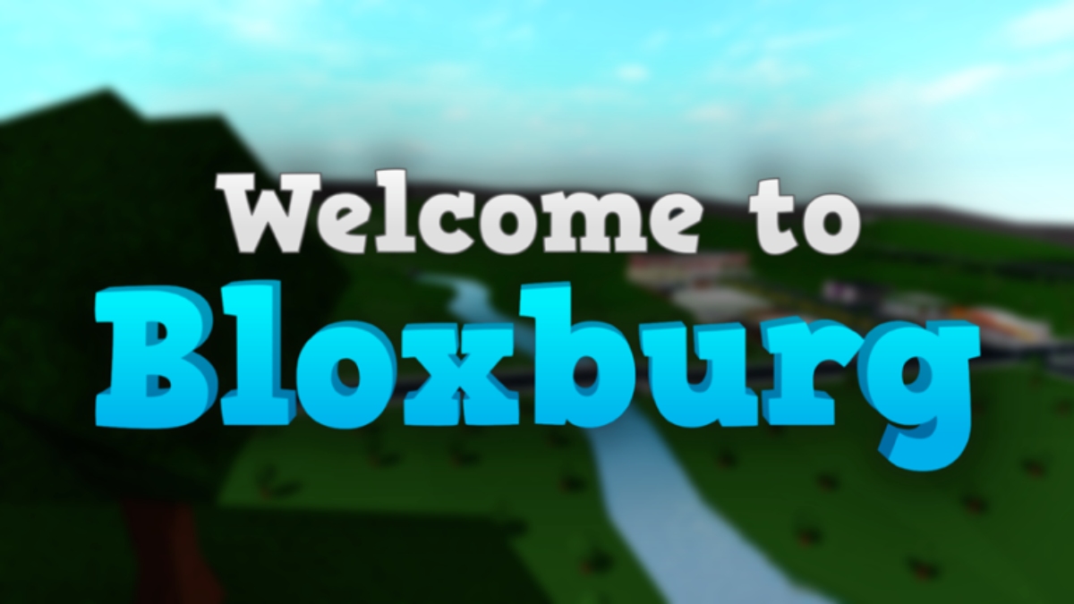 Welcome to Bloxburg Logo