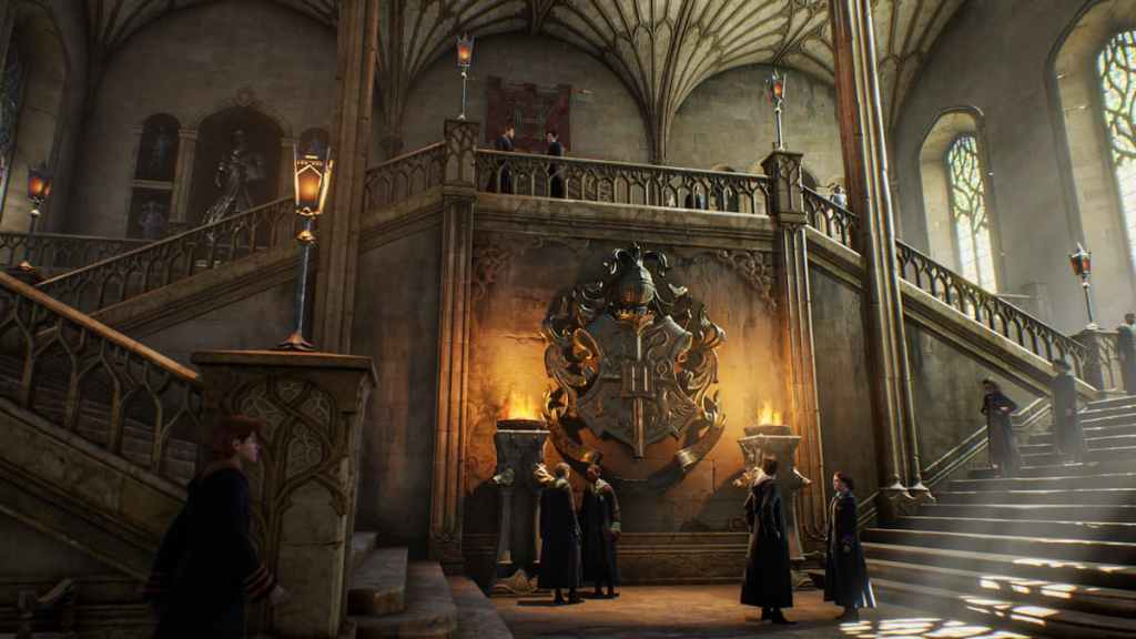 Hogwarts legacy screenshot inside of Hogwarts