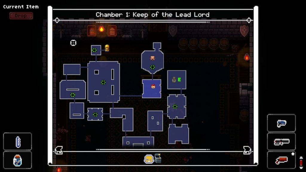 How to Drop Weapons, Active & Passive Items in Enter the Gungeon