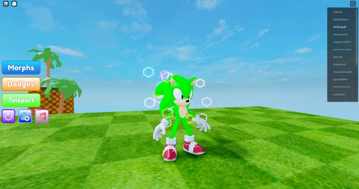 Finding SONIC PRIME MORPHS in ROBLOX 