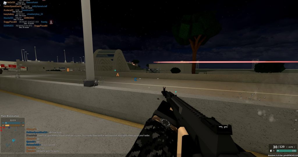 team deathmatch in phantom forces