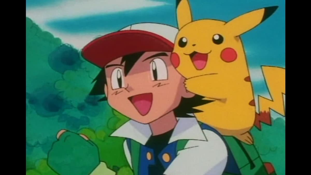 Ash Ketchum and Pikachu from Pokemon