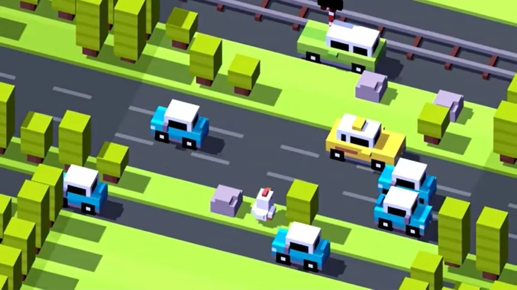 Chicken Character in Crossy Road