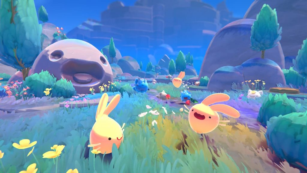 Cotton Slime in Slime Rancher 2