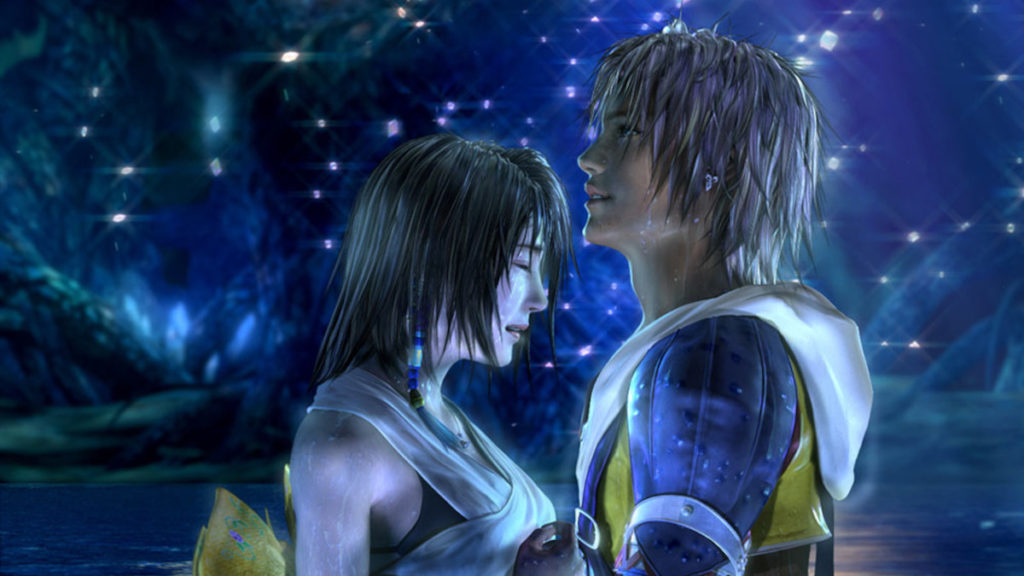 Tidus and Yuna from Final Fantasy X