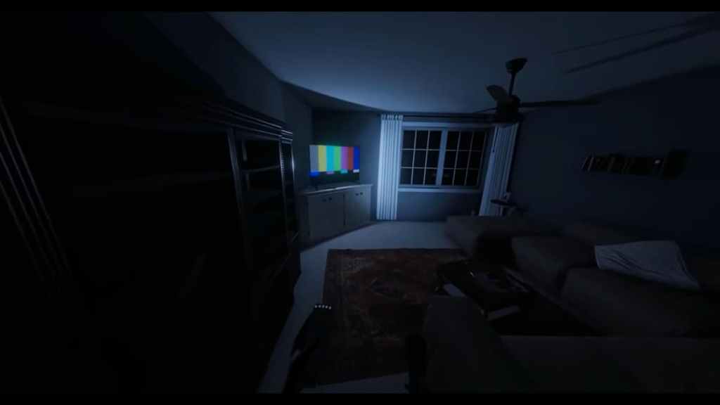 Haunted Television in Phasmophobia