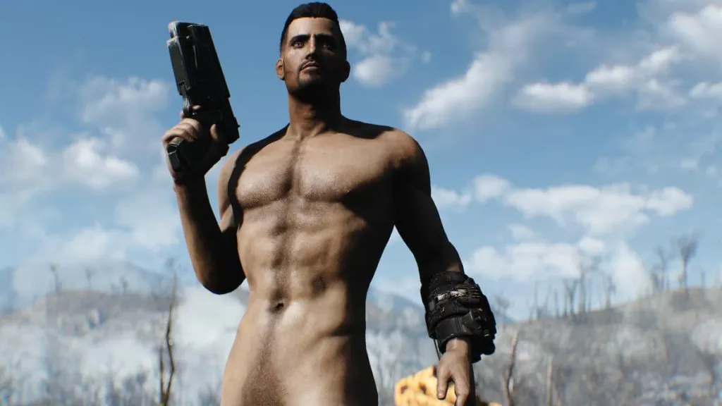 Just a Hairy Male Body Mod for Fallout 4