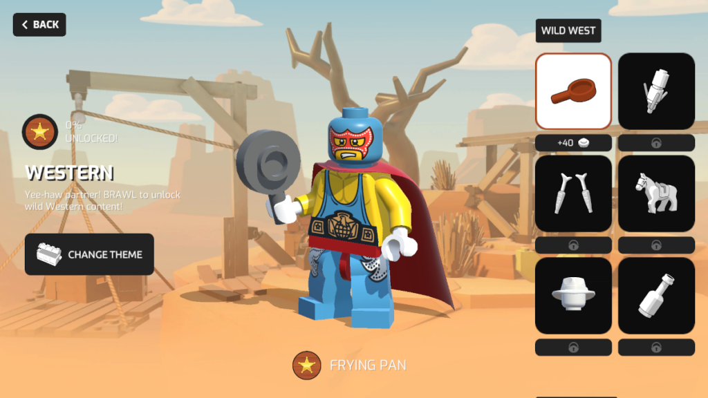 LEGO Brawls Theme Menu