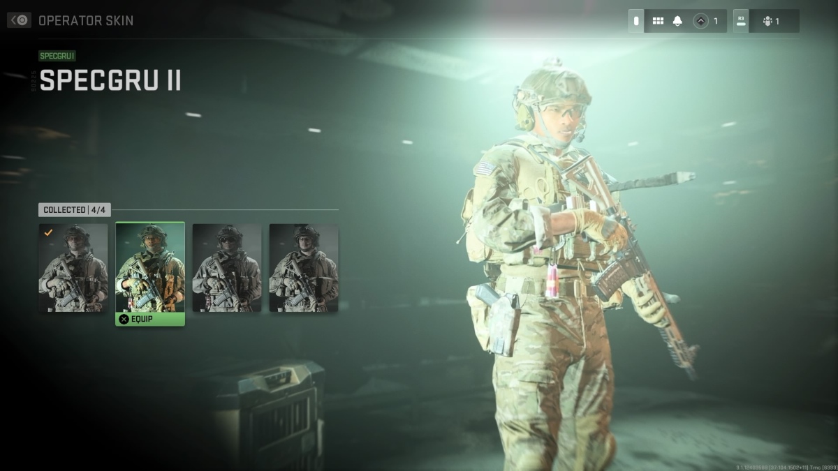 Call of Duty Modern Warfare 2 Specgru operator