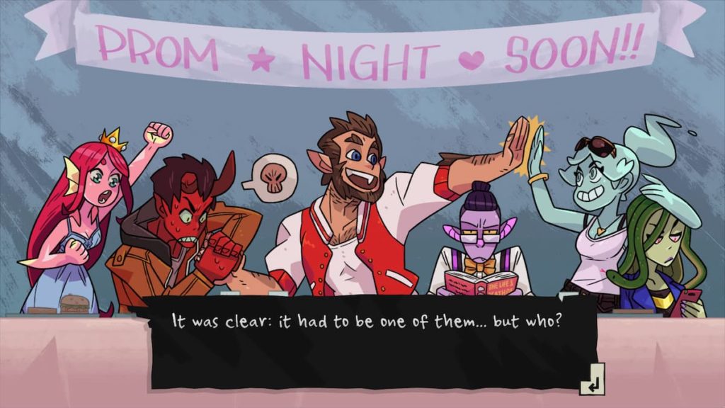 Monster Prom Characters Screenshot