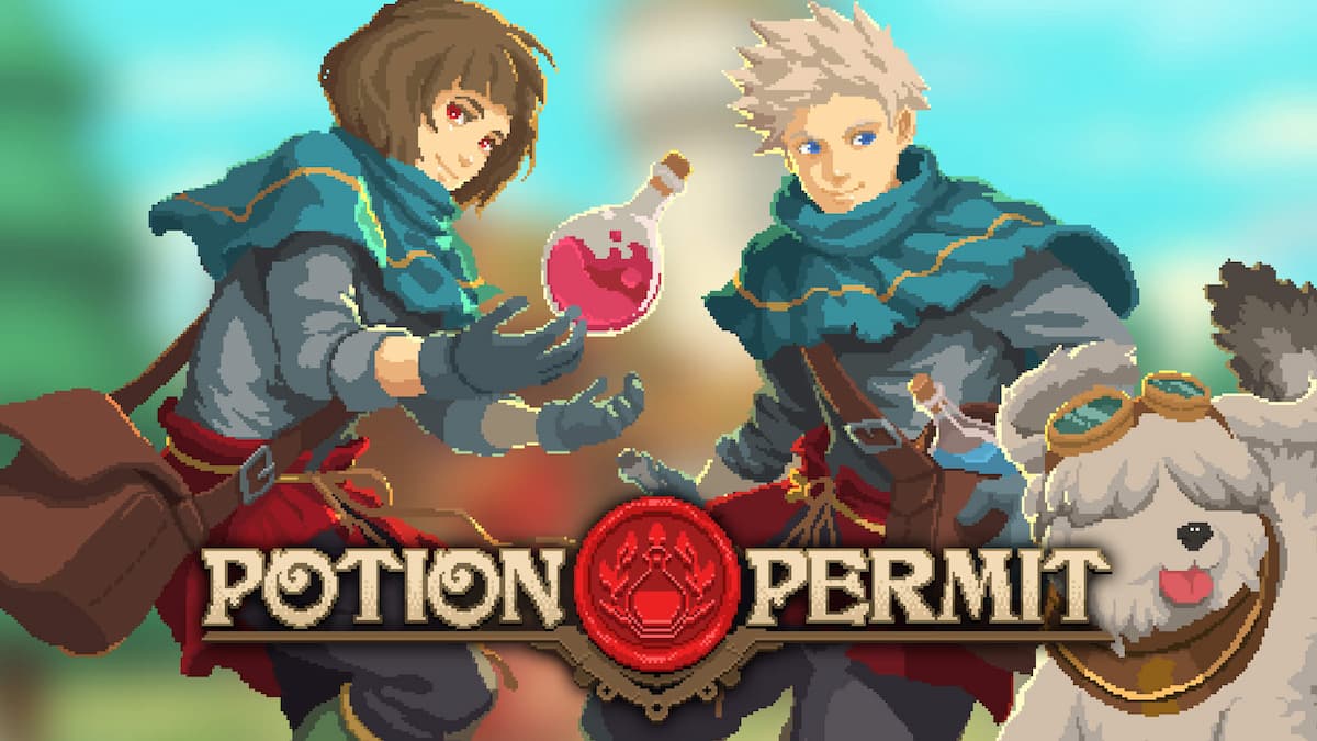 Potion Permit Pixelated Art