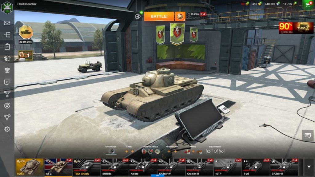 how to buy tank in world of tanks blitz