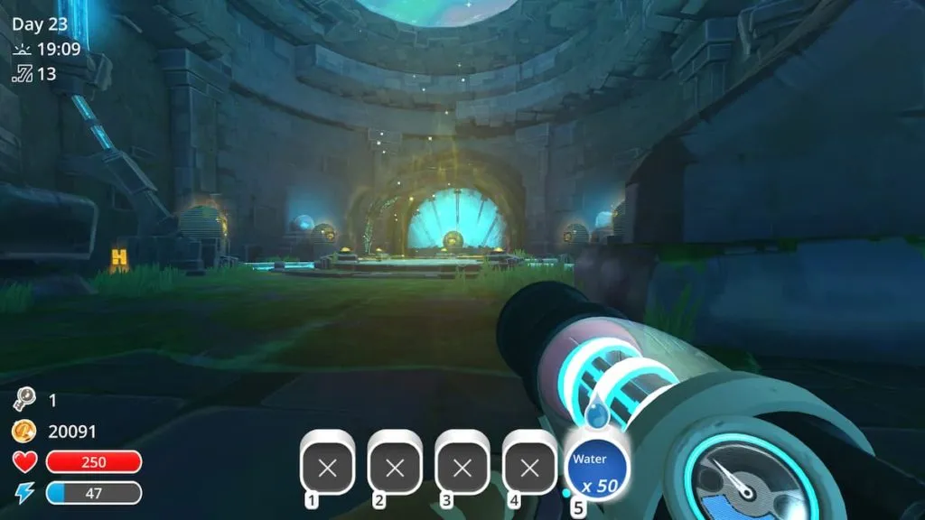 ancient temple teleporter in slime rancher