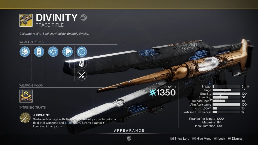 How to Get Divinity in Destiny 2 - Divinity in Inventory. 