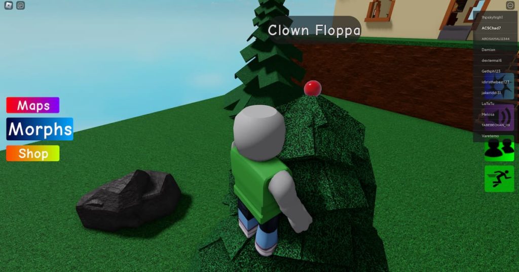 finding the clown floppa in find the floppa morphs