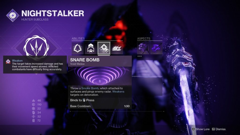 Heavy Handed Destiny 2 - Void Hunter build. 