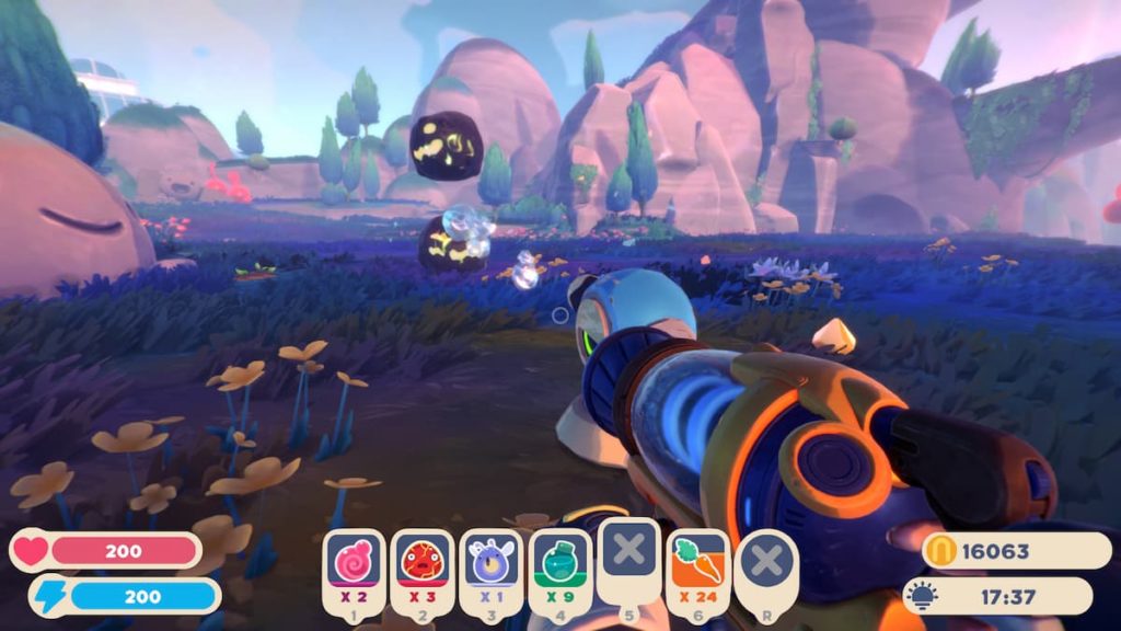 hydro turret shooting in slime rancher 2