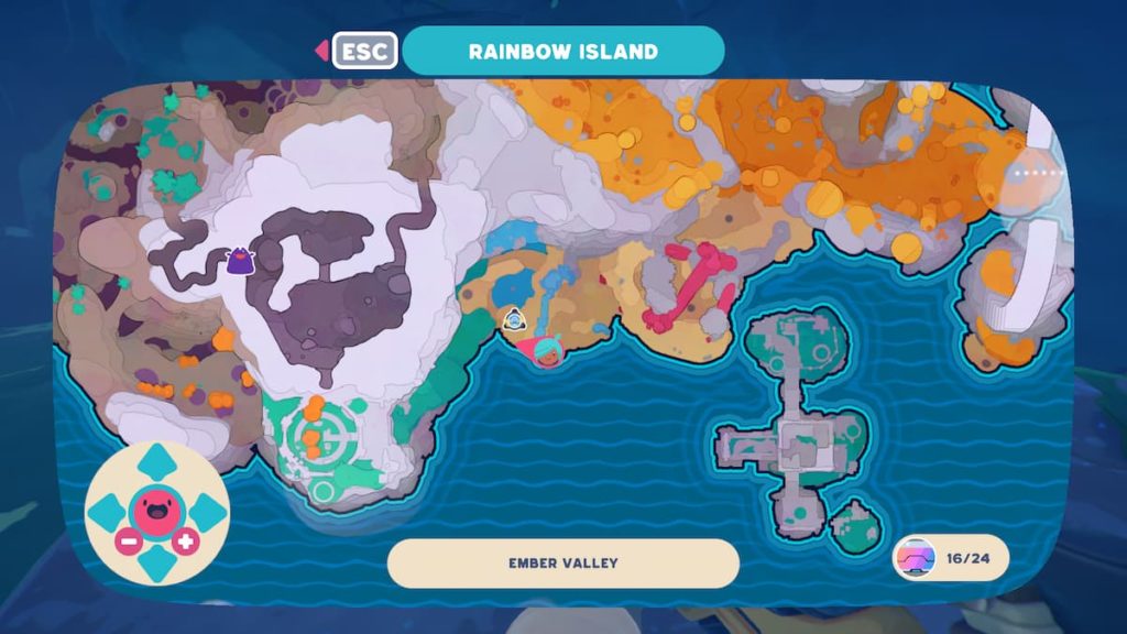 location for silky sand in slime rancher 2