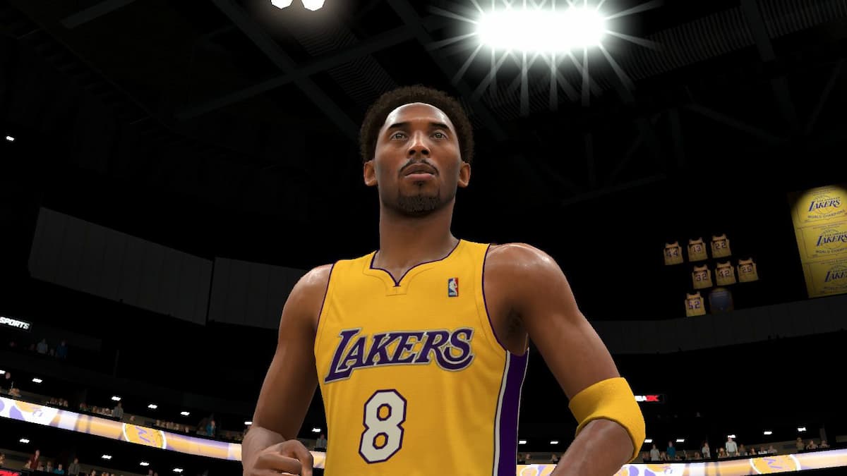 nba 2k23 screenshot of Kobe Bryant