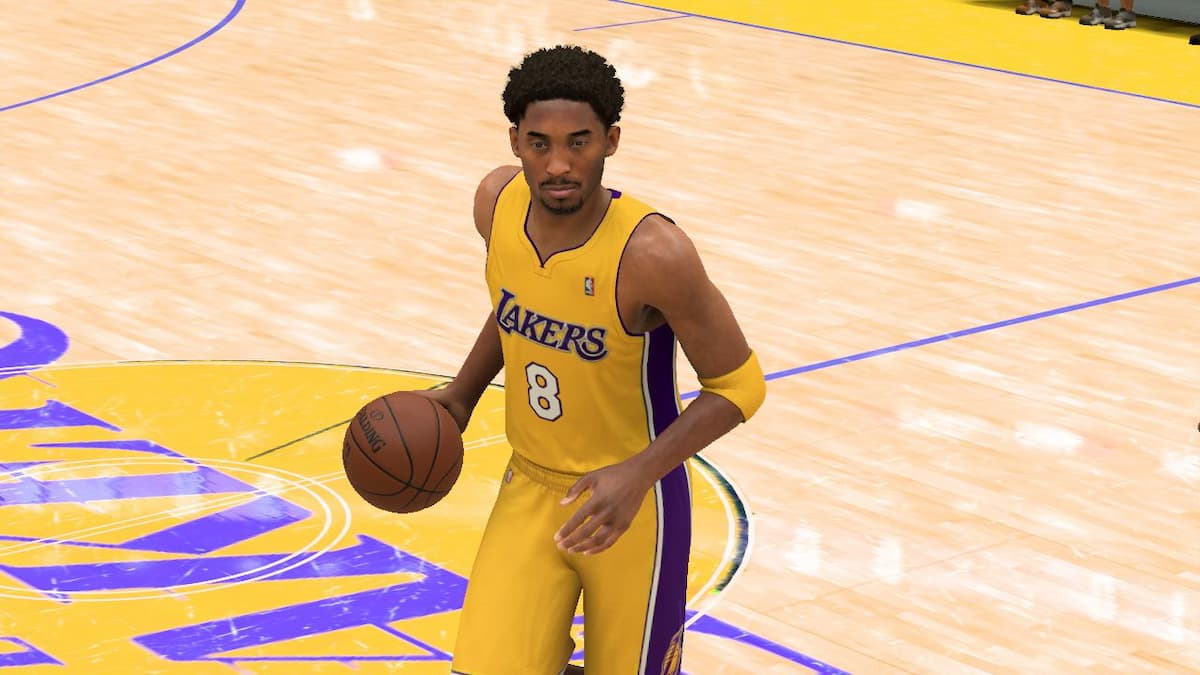 nba 2k23 screenshot of Kobe Bryant
