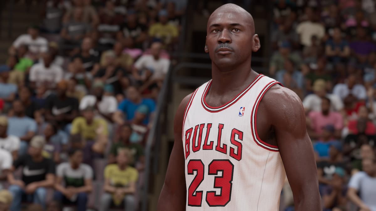 nba 2k23 screenshot of Michael Jordan