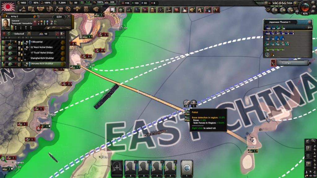 patrol in hearts of iron 4
