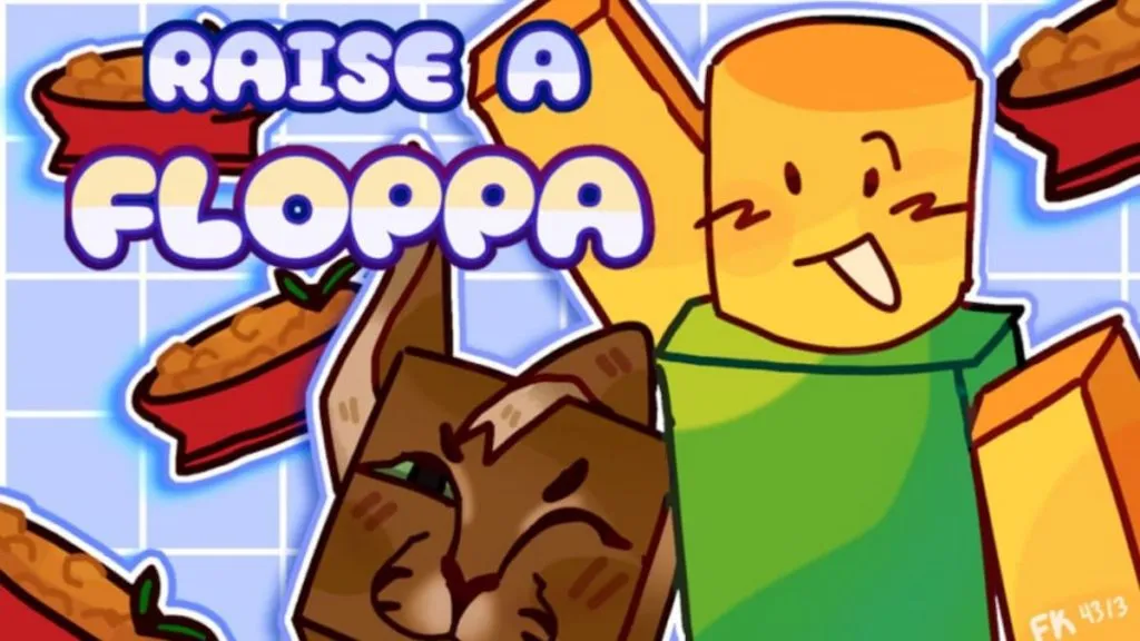 raise a floppa logo