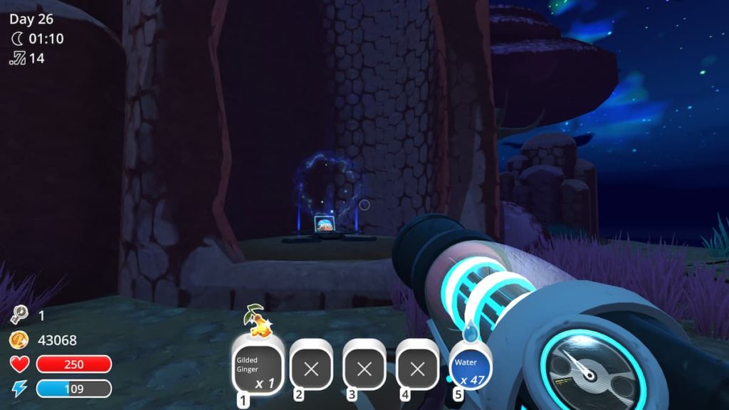 teleporter between dry reef and overgrowth in slime rancher
