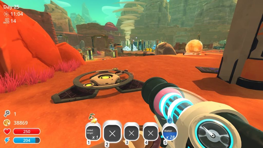 teleporter in ranch in slime rancher