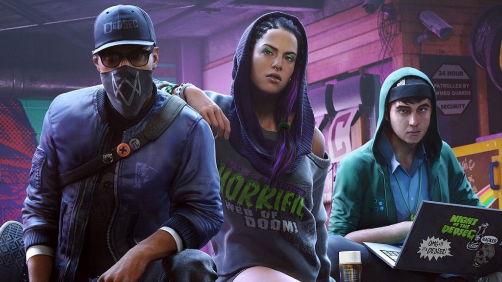 Watch Dogs 2 Marcus, Sitara, Josh