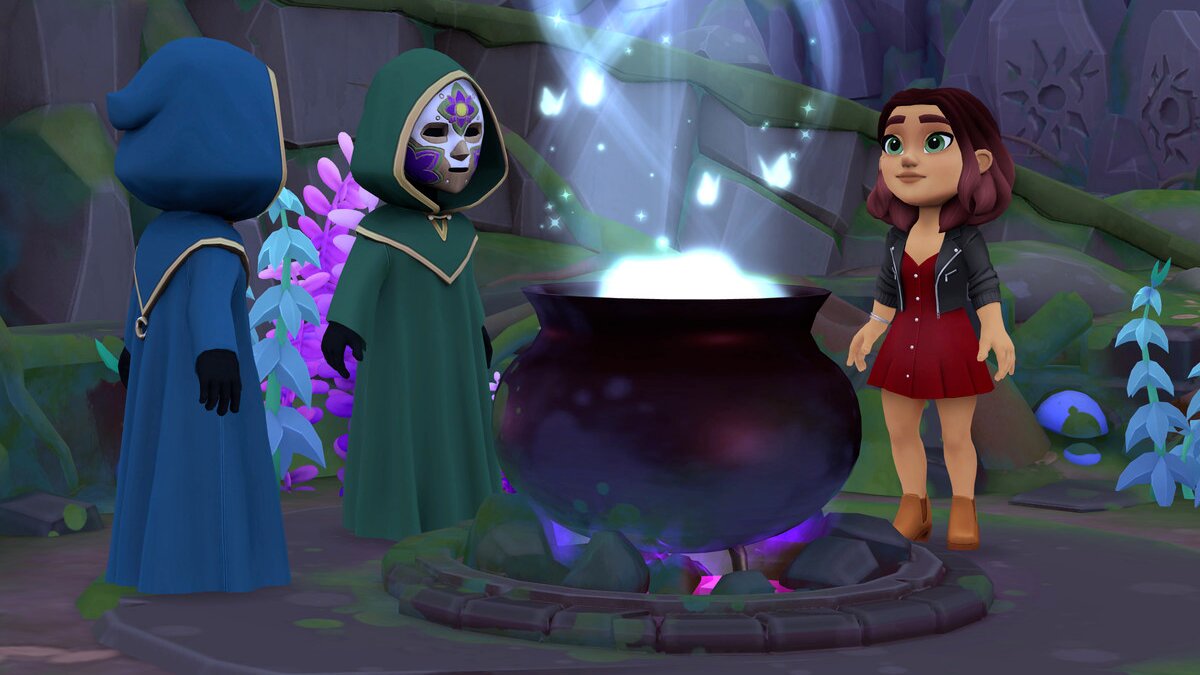 What are the identities of the Witch Coven in Wylde Flowers? Answered