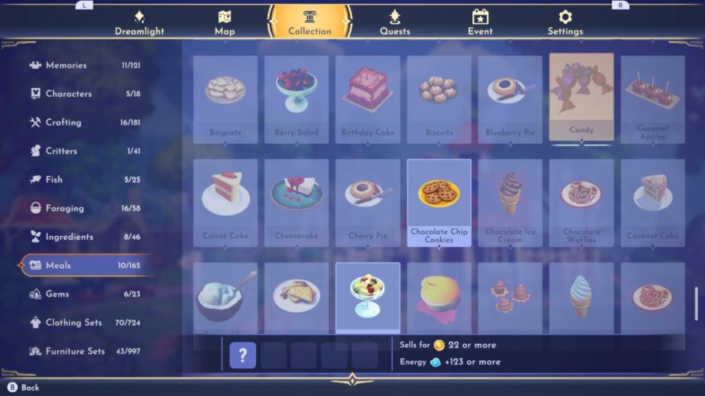 Dreamlight Valley Candy Recipe