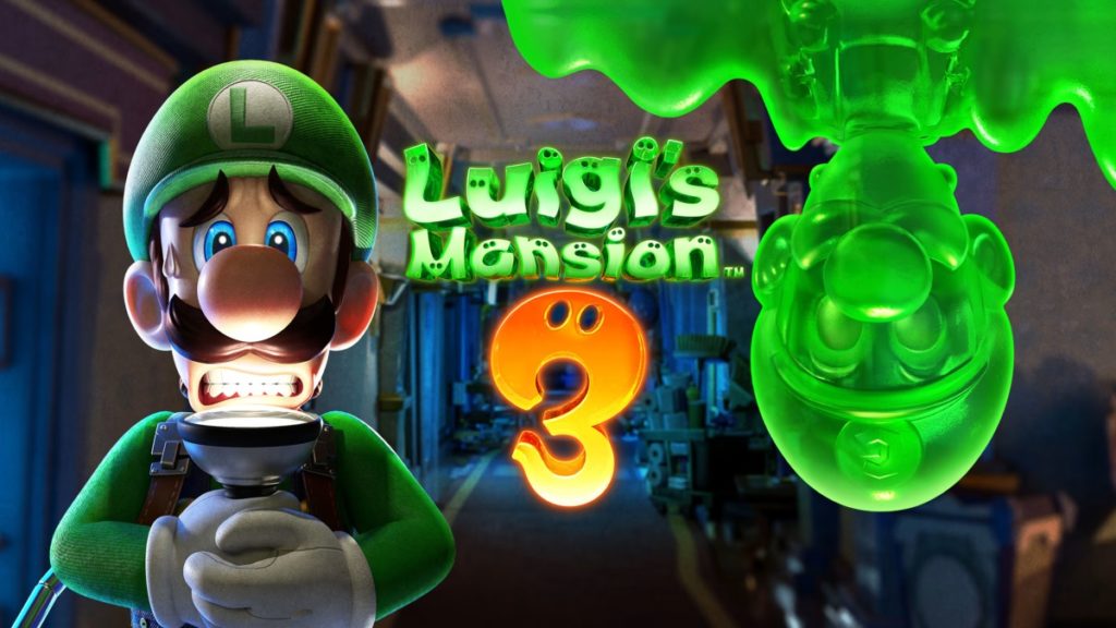 Luigi's Mansion Title Art