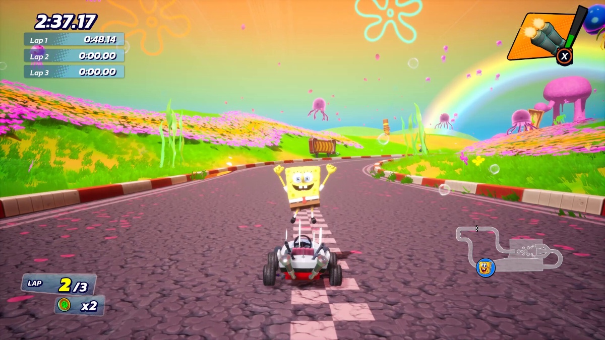 Nickelodeon Kart Racers 3 Spongebob Jellyfish Fields