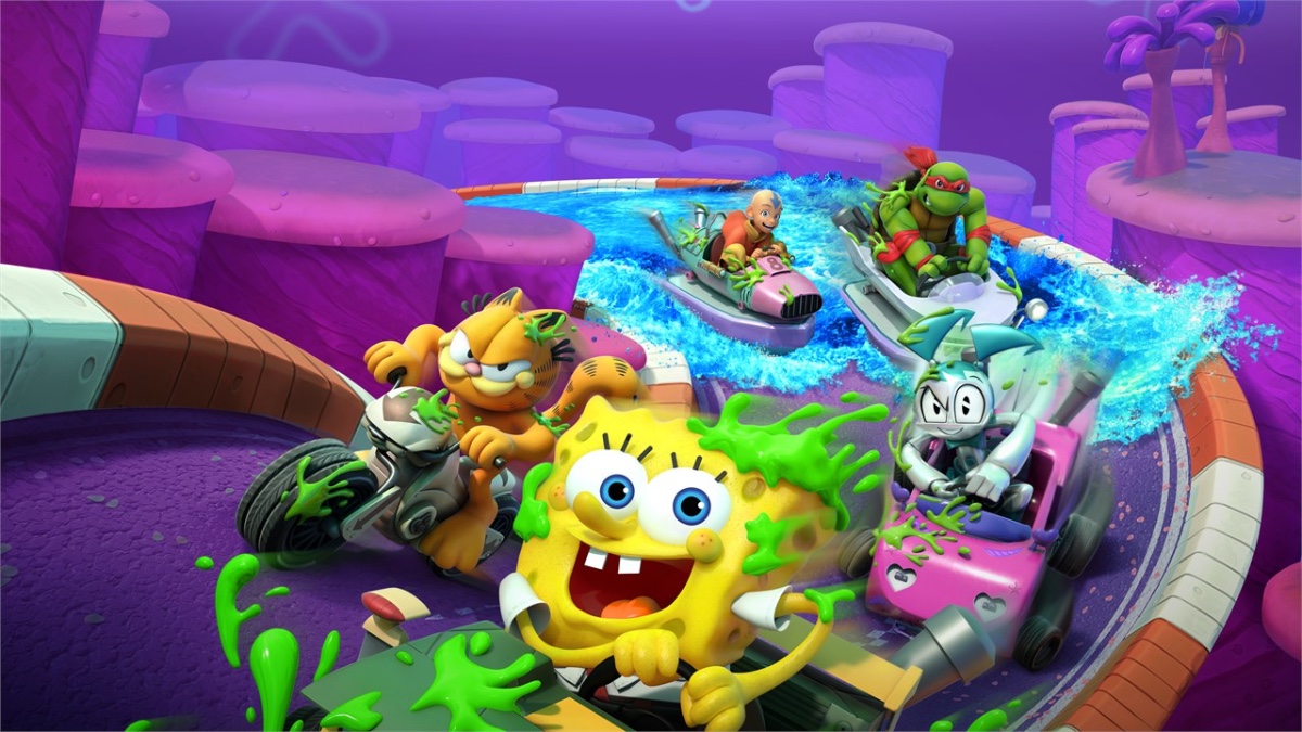 Nickelodeon Kart Racers 3: Slime Speedway Cover Art