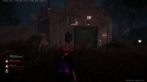 Survivor runs toward Escape Door