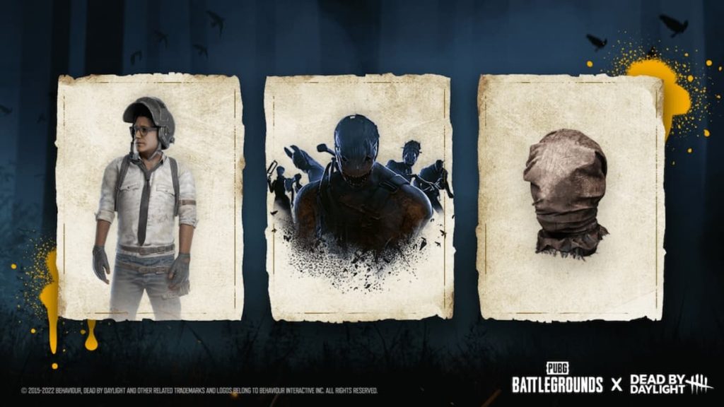 PUBG x Dead by Daylight crossover event image