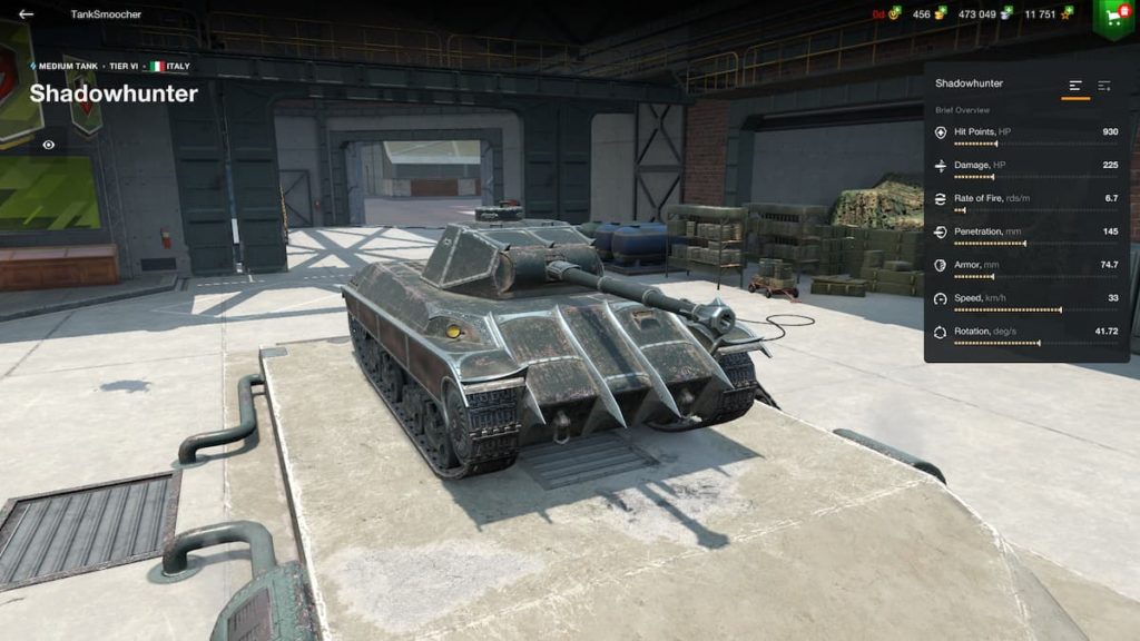 Shadow Hutner in World of Tanks Blitz