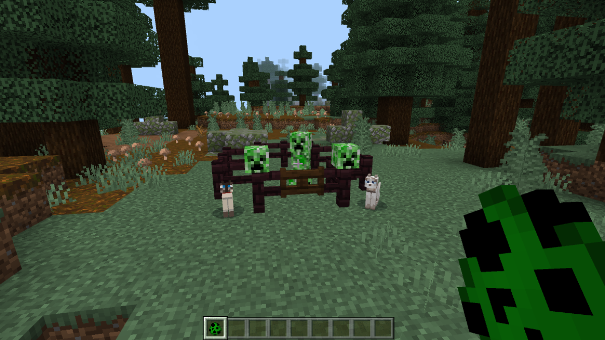Trapped Creeper with Cats