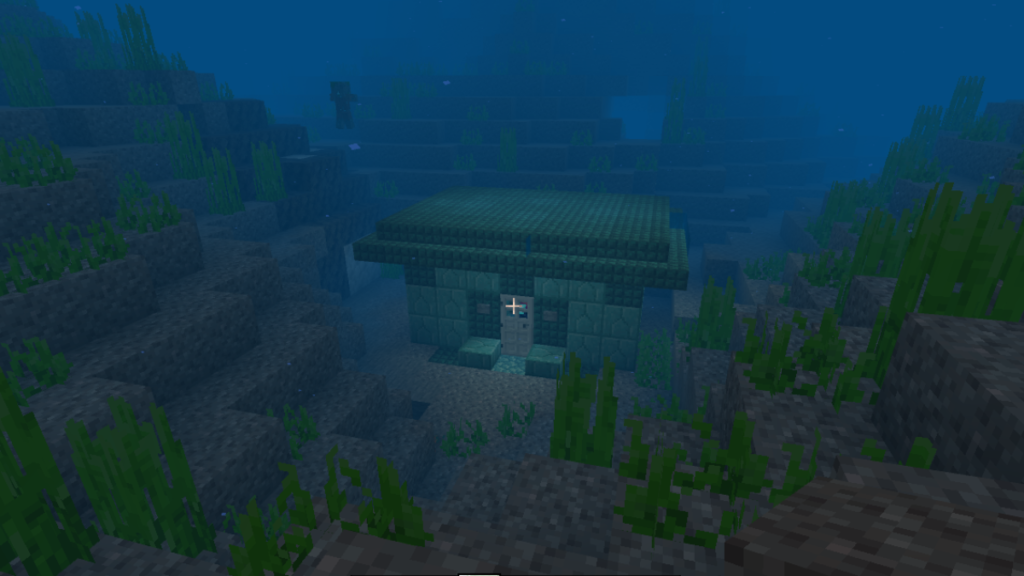 Underwater Enchanting Room in Minecraft