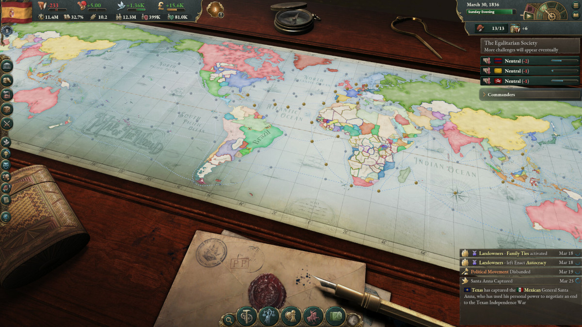 Victoria 3 World Map