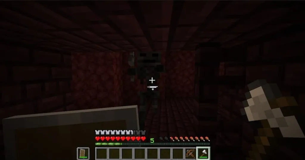 Wither skeleton in minecraft