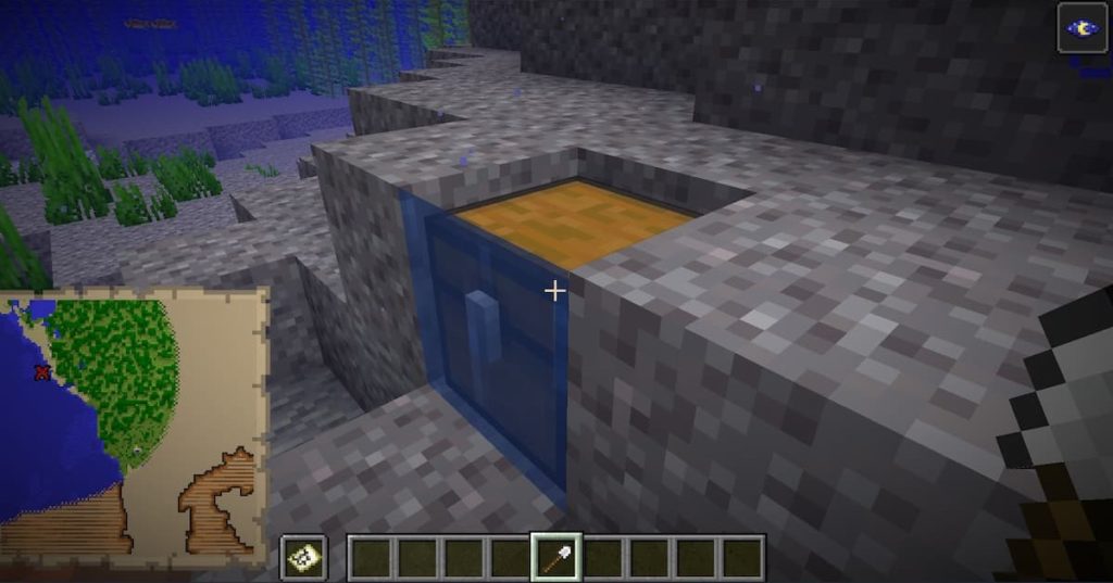 buried treasure in minecraft