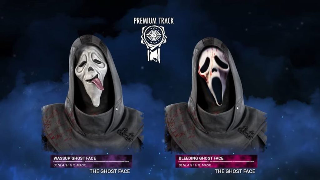 dead by daylight ghost face masks
